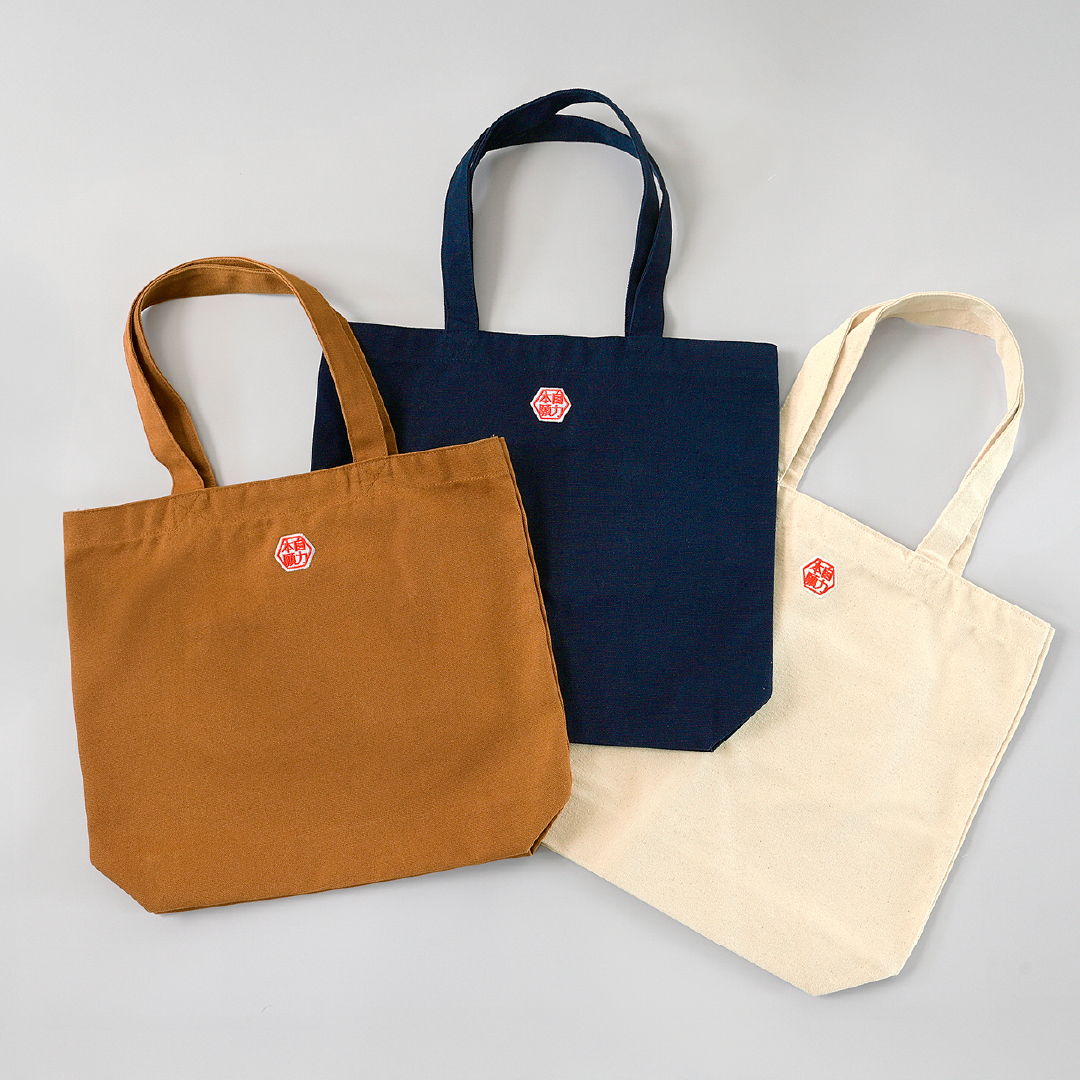 上郷フェスティバル出店 自力本願刺繍トートバッグ販売